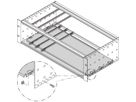 SCHROFF Montageplatte Standard - MONTAGEPLATTE 220T 84TE