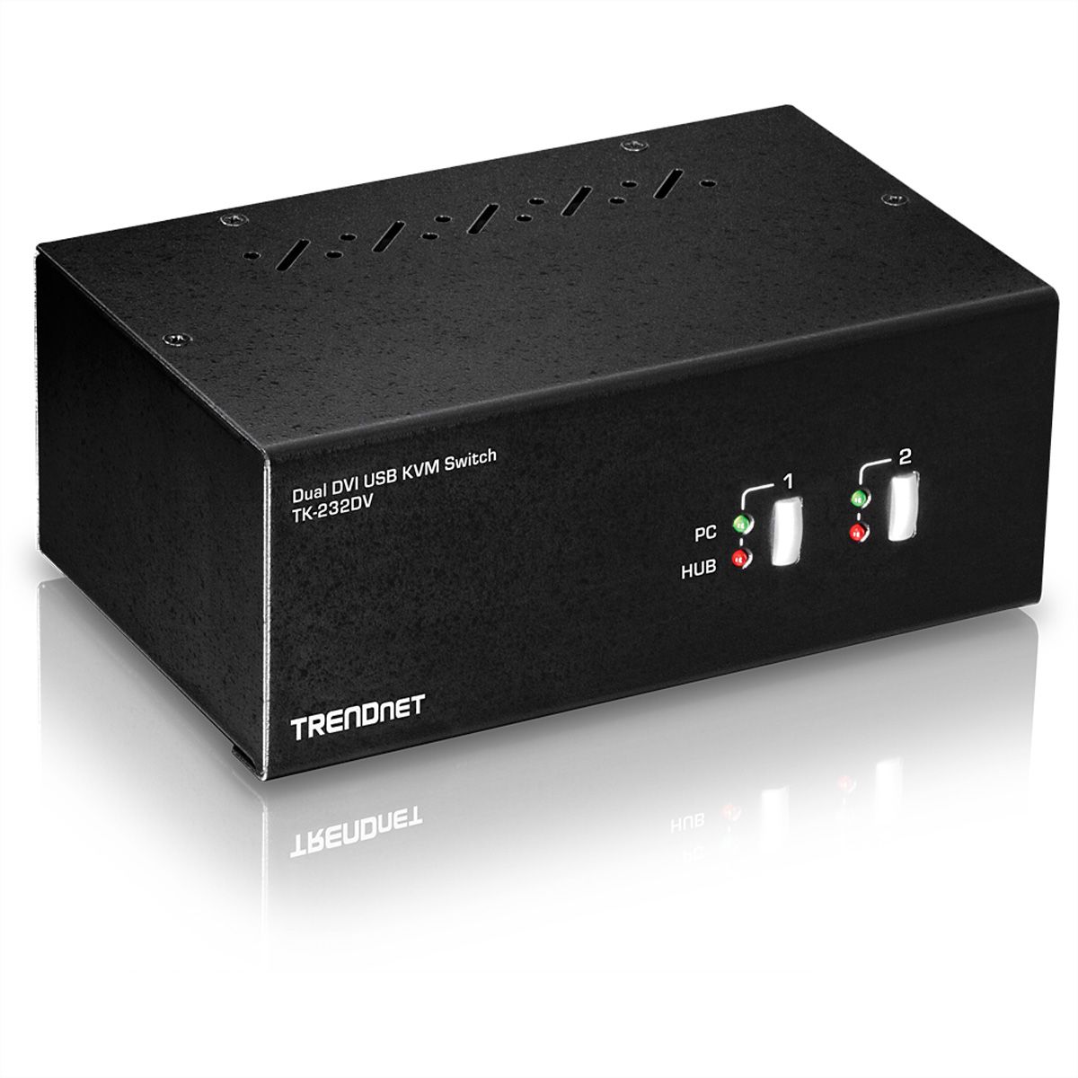 TRENDnet TK-232DV Switch KVM DVI 2 ports à double moniteur
