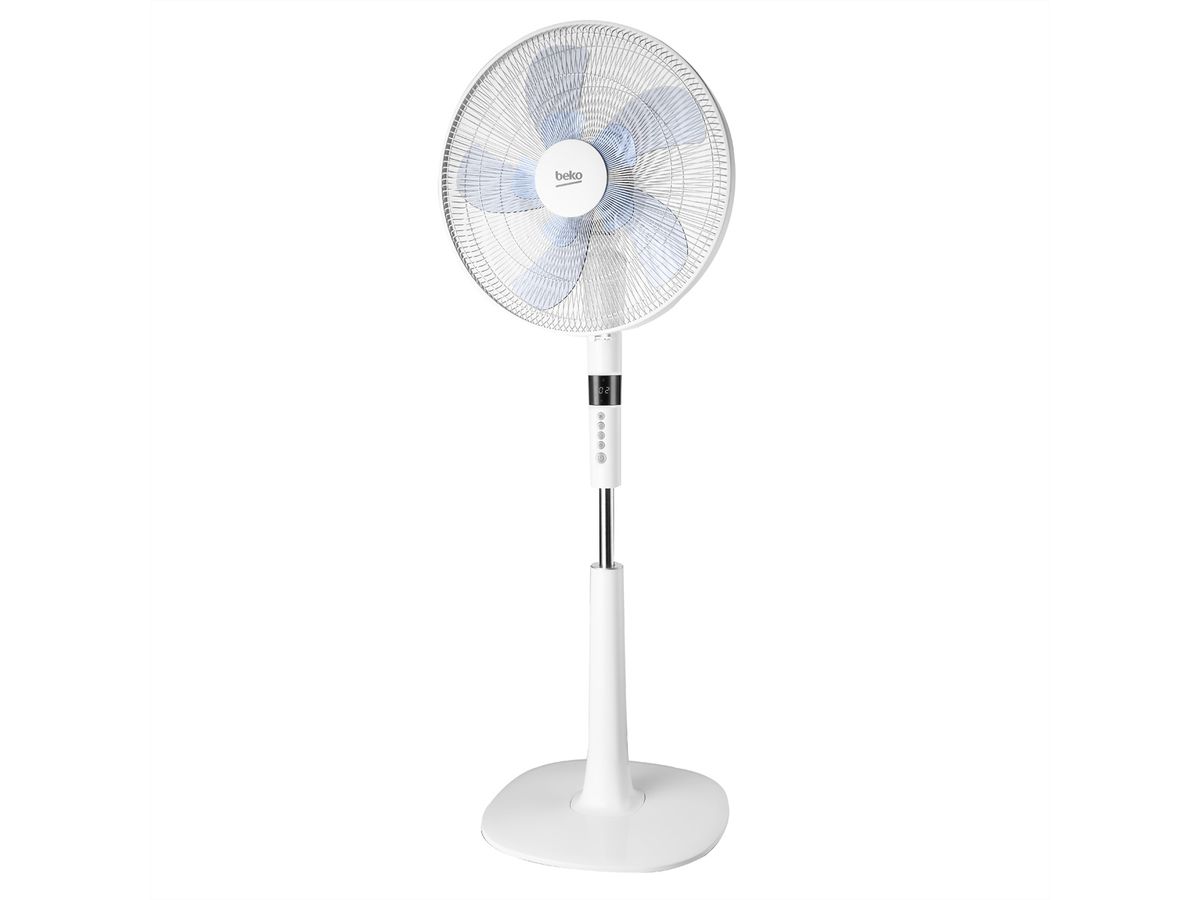 Beko ventilateur à pied EFS7700W, blanc