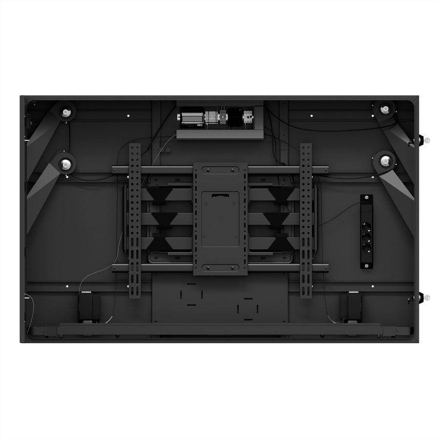 Boîtier extérieur Hagor SOPW 65" Paysage, noir