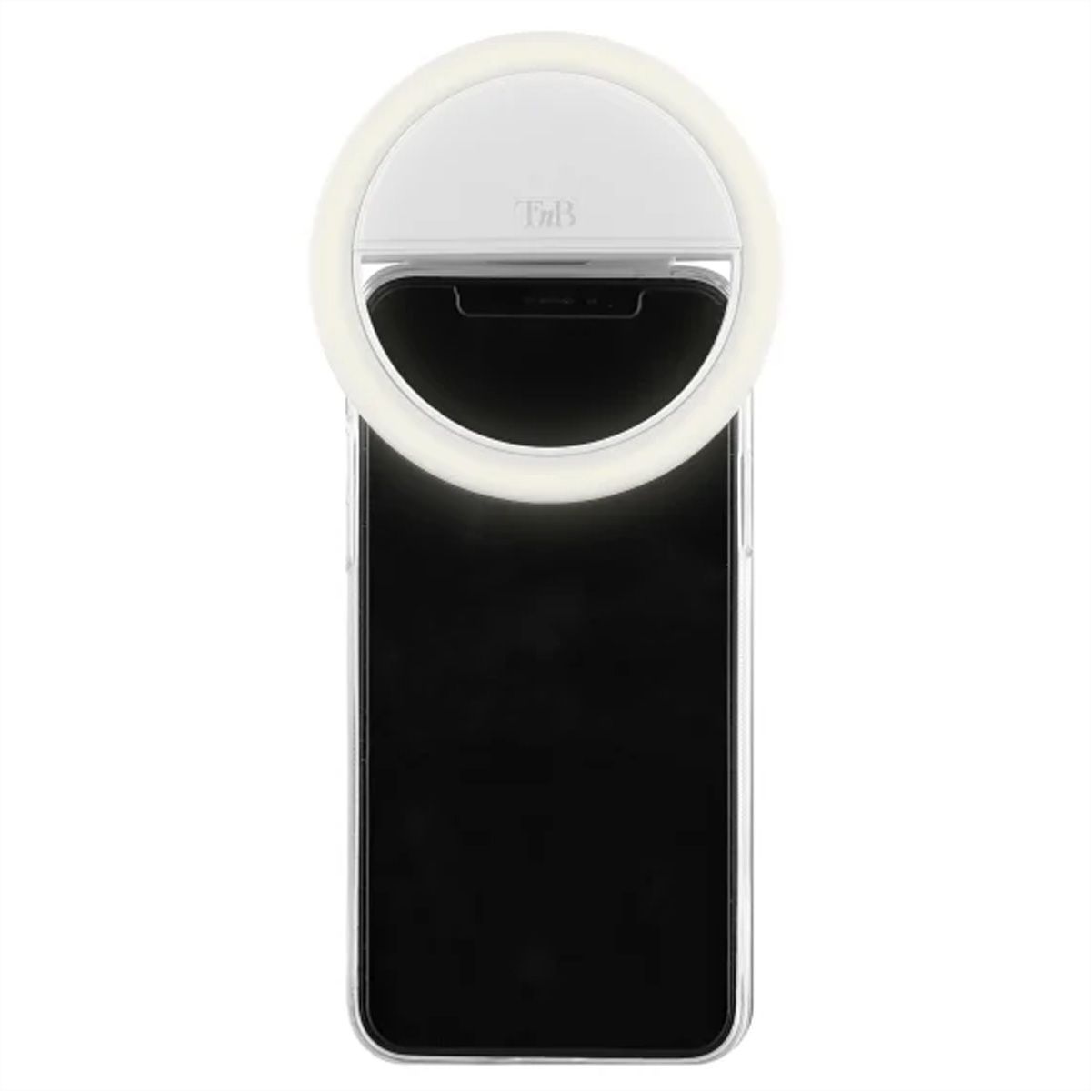 T'nB Influence LED Ring Clip für Smartphone, 6500K,125 mAh Akku