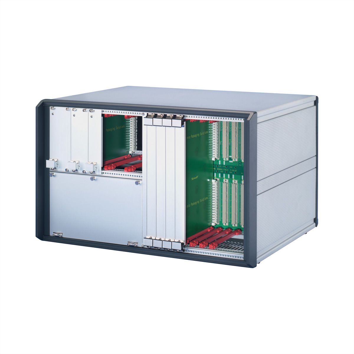 SCHROFF PropacPRO Coffret de bureau non blindé, 6 U, 84 HP, 446 mm