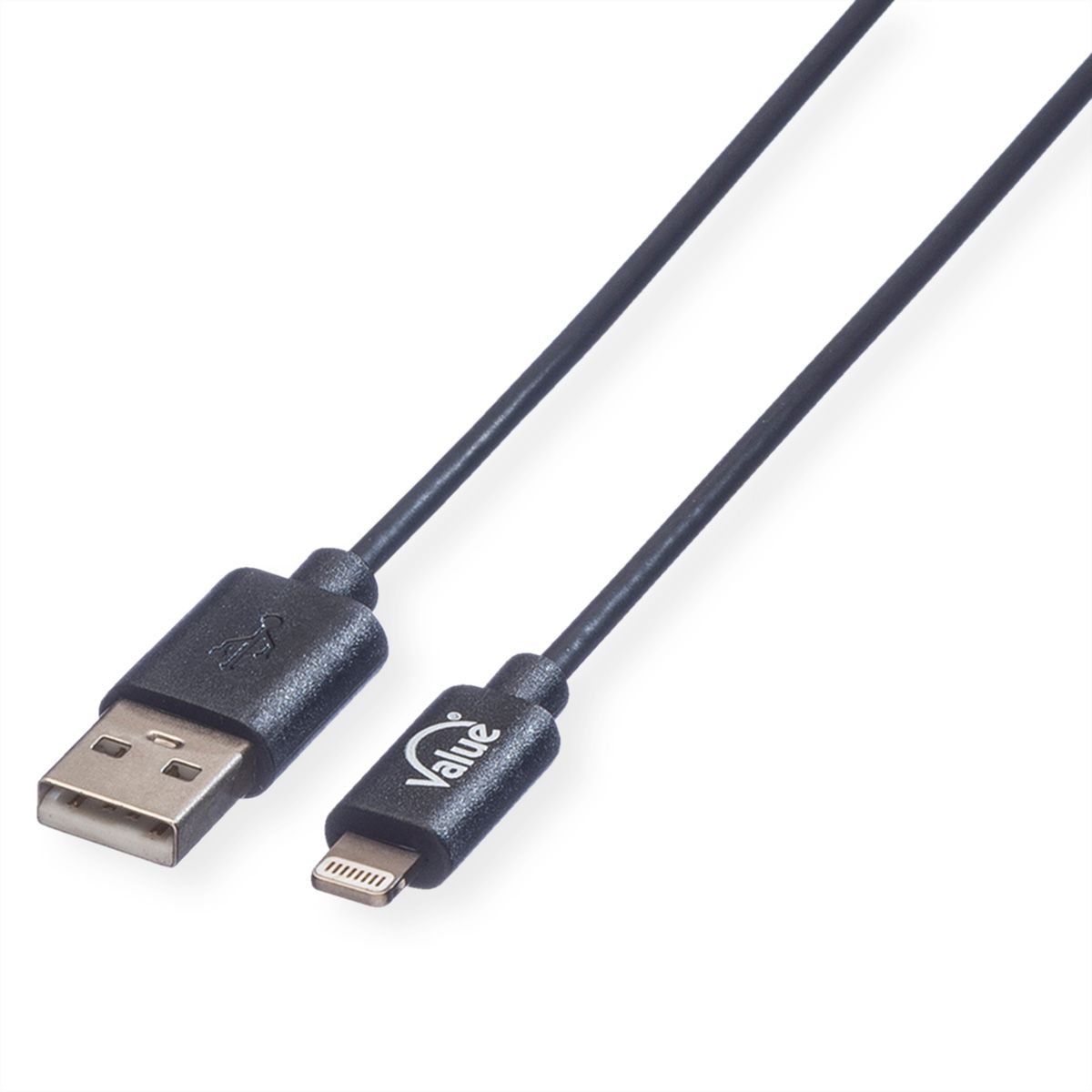VALUE Câble de charge et synchronisation pour appareils à connecteur 8pin, 1 m