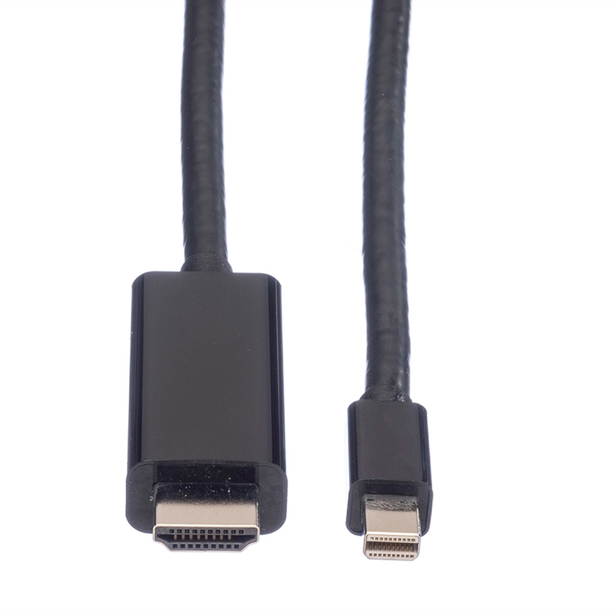 VALUE Mini DisplayPort Kabel, Mini DP-UHDTV, ST/ST, schwarz, 2 m