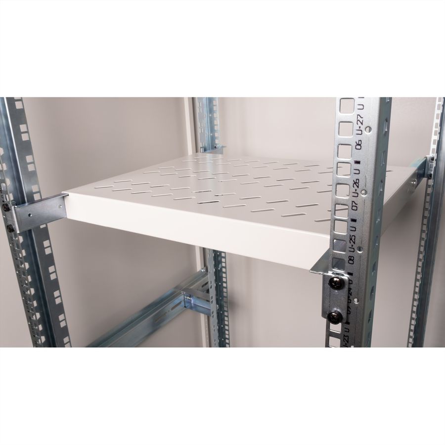 ROLINE 19" Etagère 1U, 350P 50 kg gris