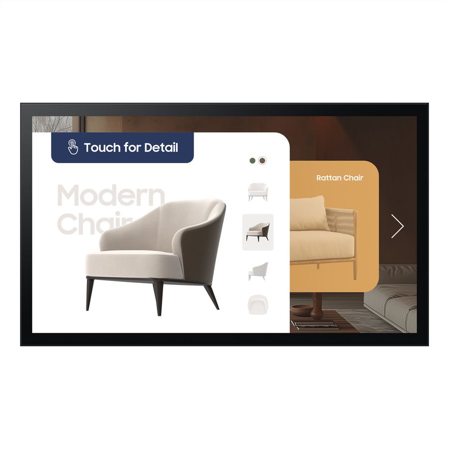 Samsung Digital Signage Display QM32C-T, 32'', Touch