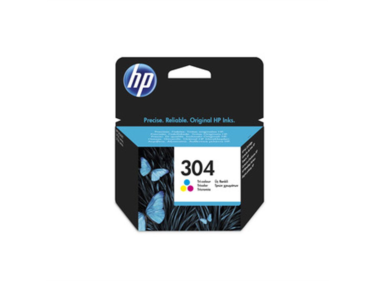 HP 304 N9K05AE Druckpatrone, farbig für DeskJet 3720