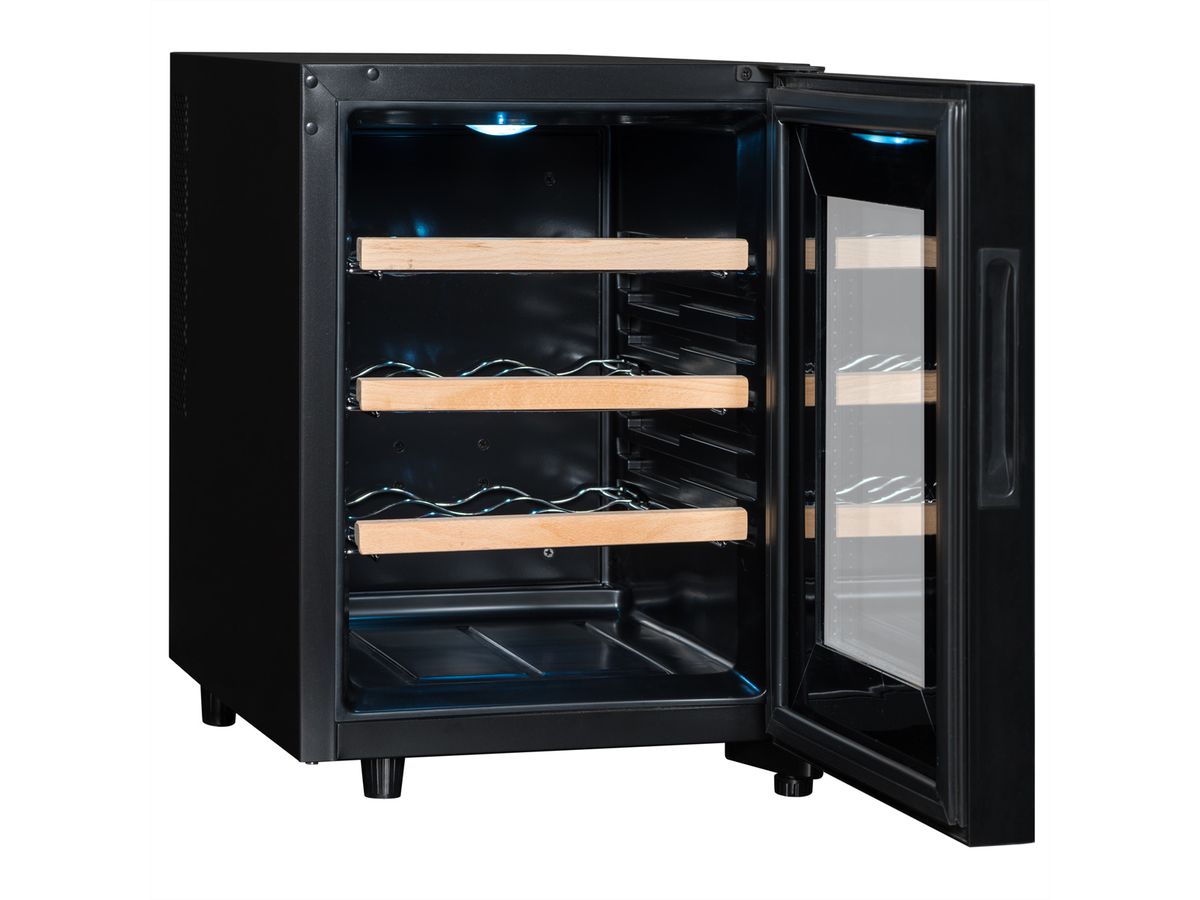 Climadiff Weinkühlschrank CC12, Freistehend, 1 Zone, 12 Flaschen