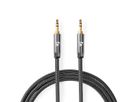 Nedis 3.5mm Verbindungskabel ST / ST, grau, 2 m