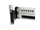 VALUE Extension de profondeur pour armoire 19 pouces, métal, 101,5mm, 2U