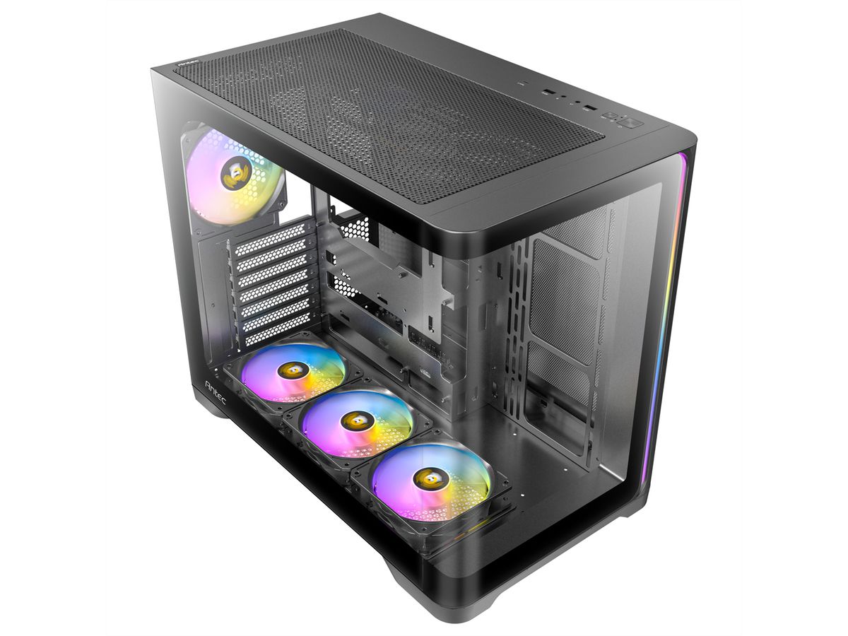 ANTEC Constellation C5 Curve ARGB PC Gehäuse Midi Tower ATX, schwarz