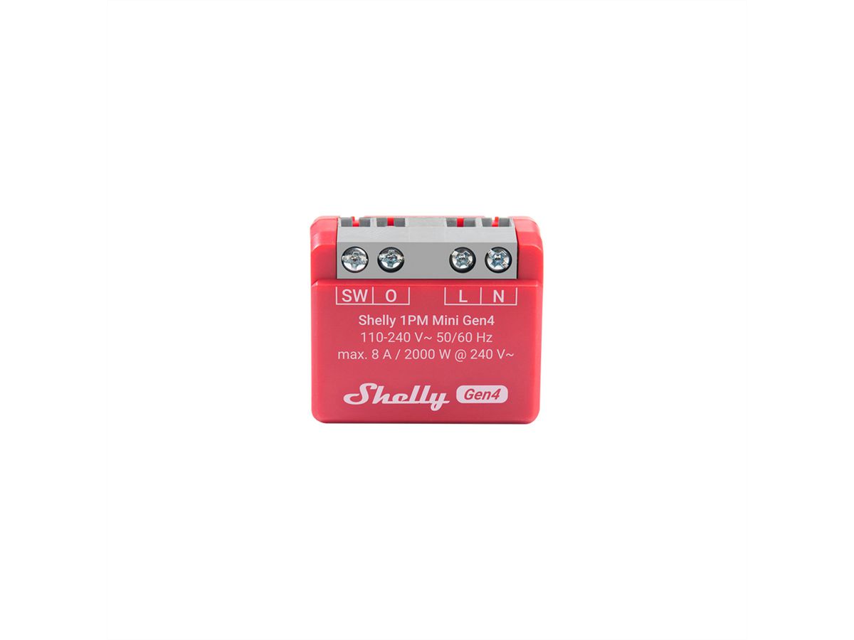 Shelly Acteur de switch 1PM Mini Gen4