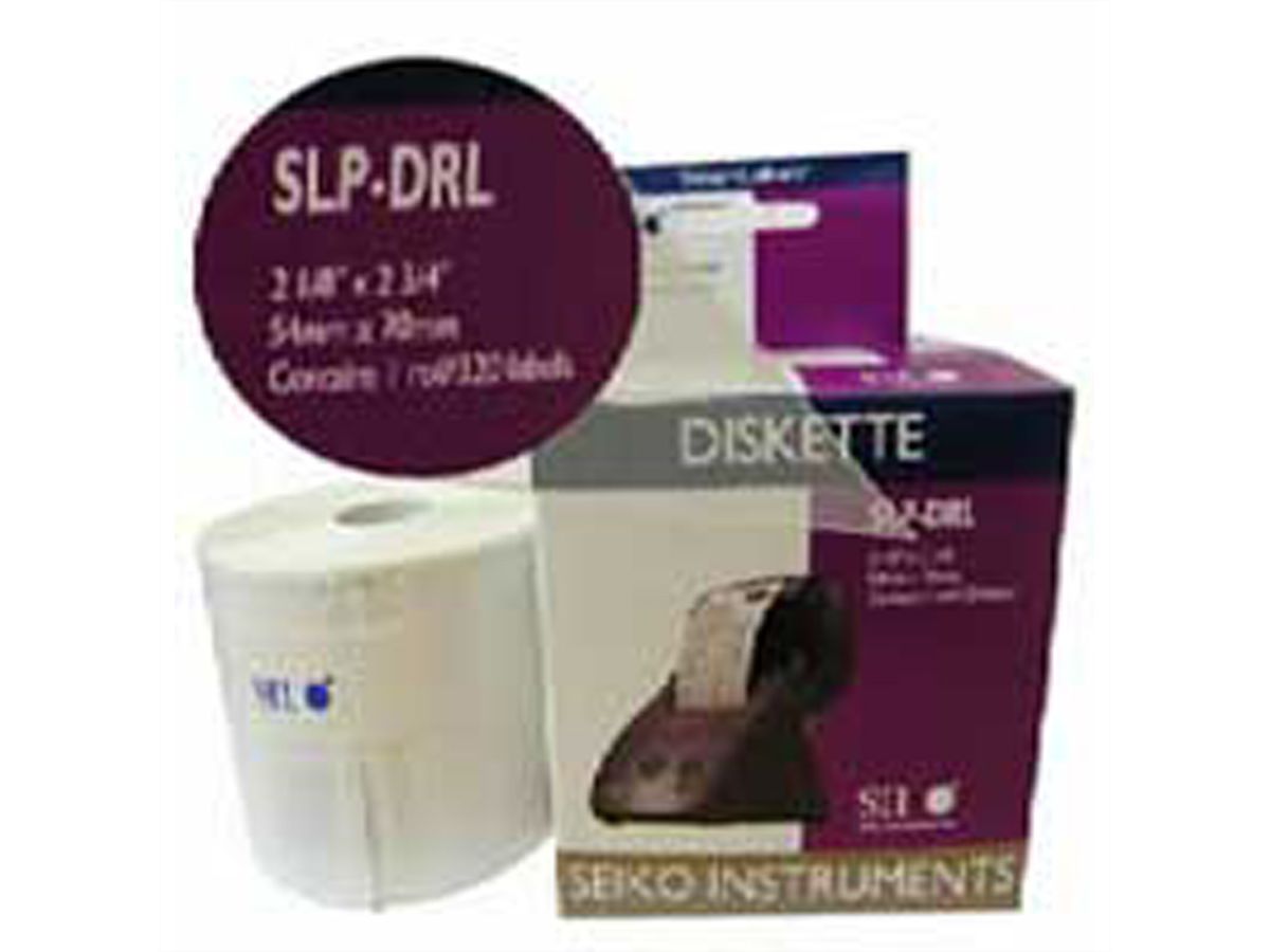 SEIKO Etiketten für 3.5 Disk, SLP-DRL, 1 Rolle