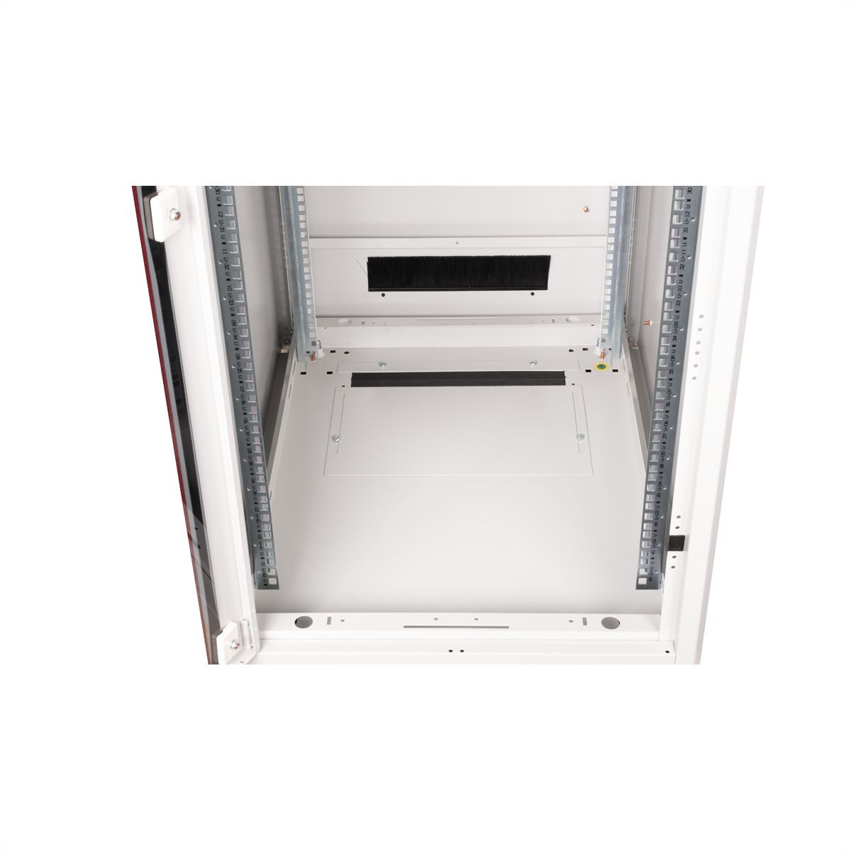 ROLINE 19-Zoll Netzwerkschrank Pro 42 HE, 600x800 BxT Glastür grau