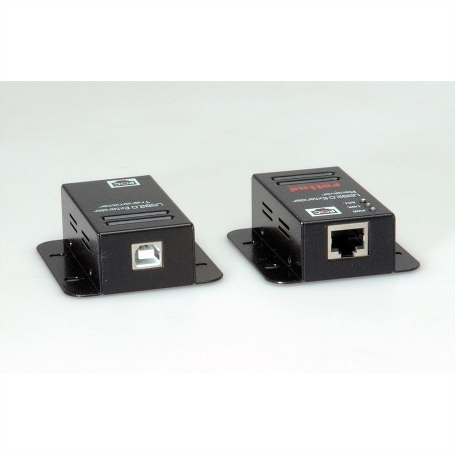 ROLINE Rallonge USB 2.0 à partir de RJ45, 1x USB, max. 50m