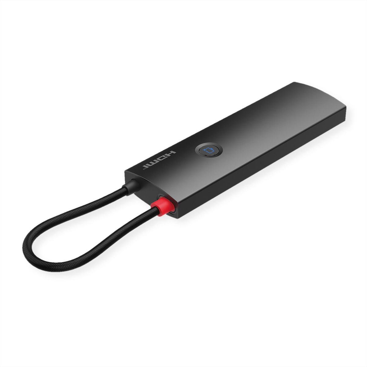 ROLINE USB 3.2 Gen2 Typ C Multiport Dockingstation, HDMI 4K60, USB 3.2 Gen2, USB-C PD, LAN, SD-Card Reader
