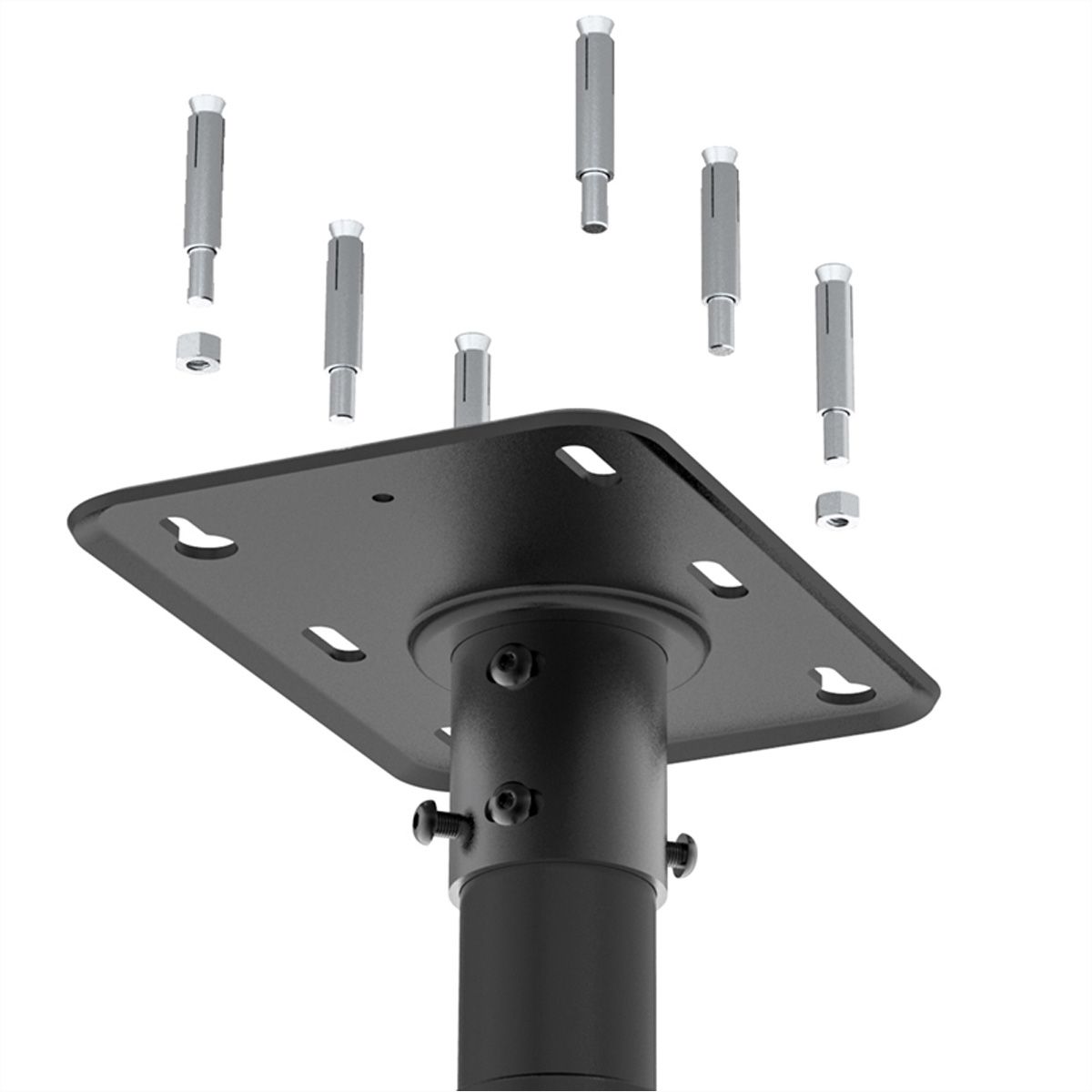 Hagor bride de plafond CPS - ceiling plate with cover, noir