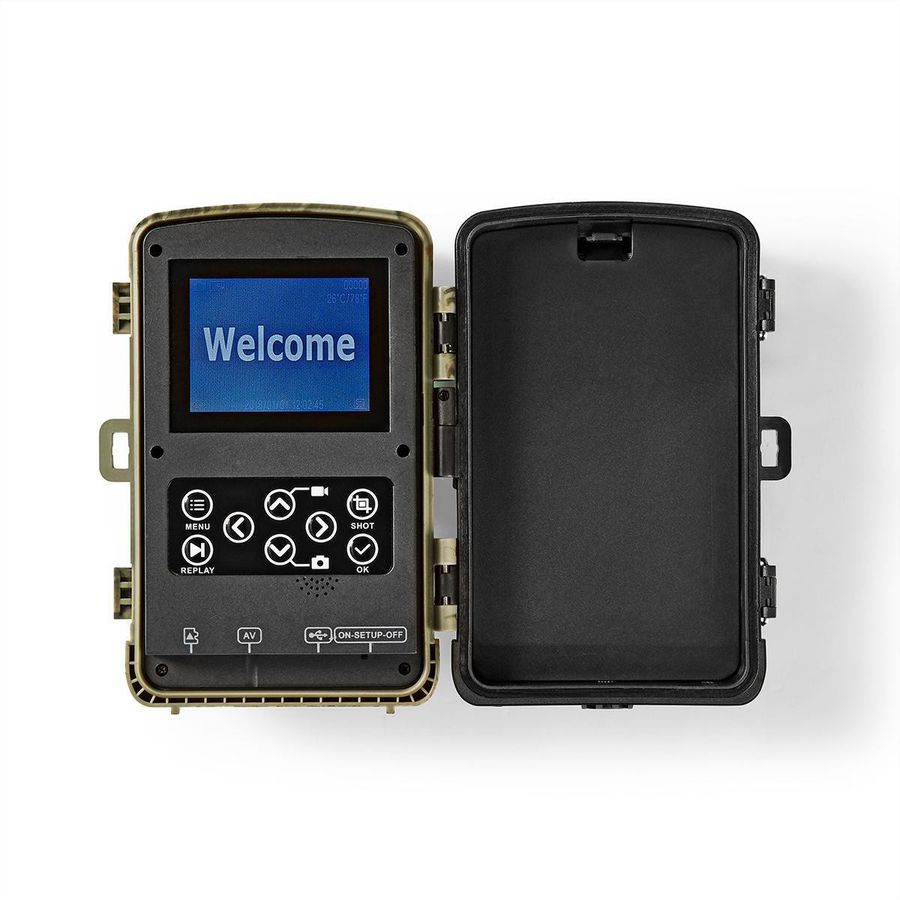 Nedis Wildlife Camera 1080p, 30fps, 24.0 Mpixels, IP66, vision nocturne