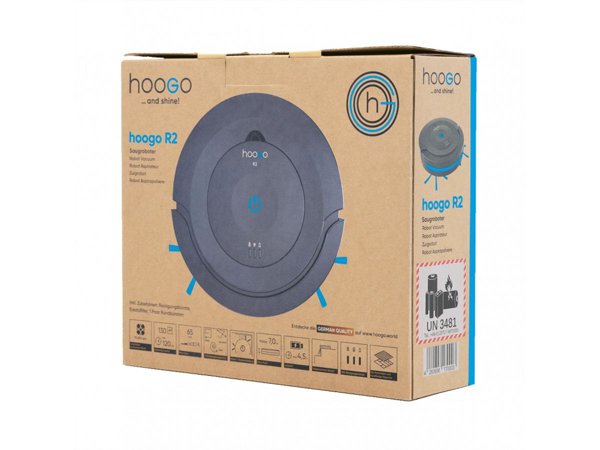 Hoogo Robot aspirateur R2