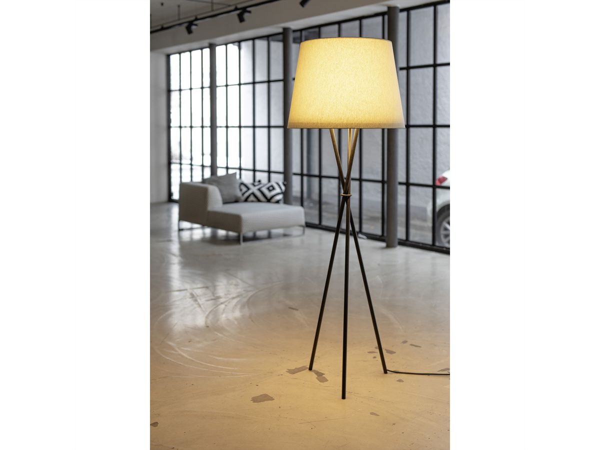 Ozonos Stehleuchte "Hailey" Jeans Grau incl. OZONOS AC-1