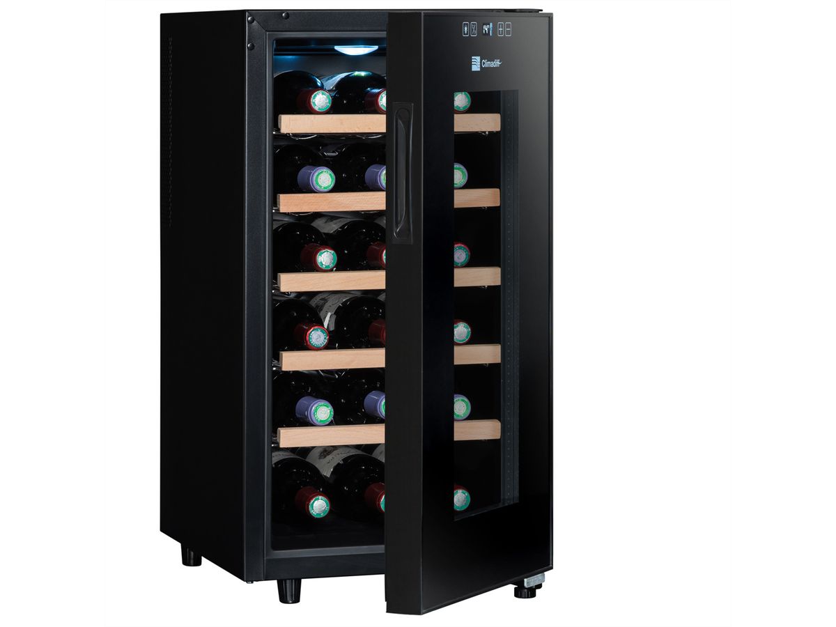 Climadiff Weinkühlschrank CC18F, Freistehend, 1 Zone, 18 Flaschen
