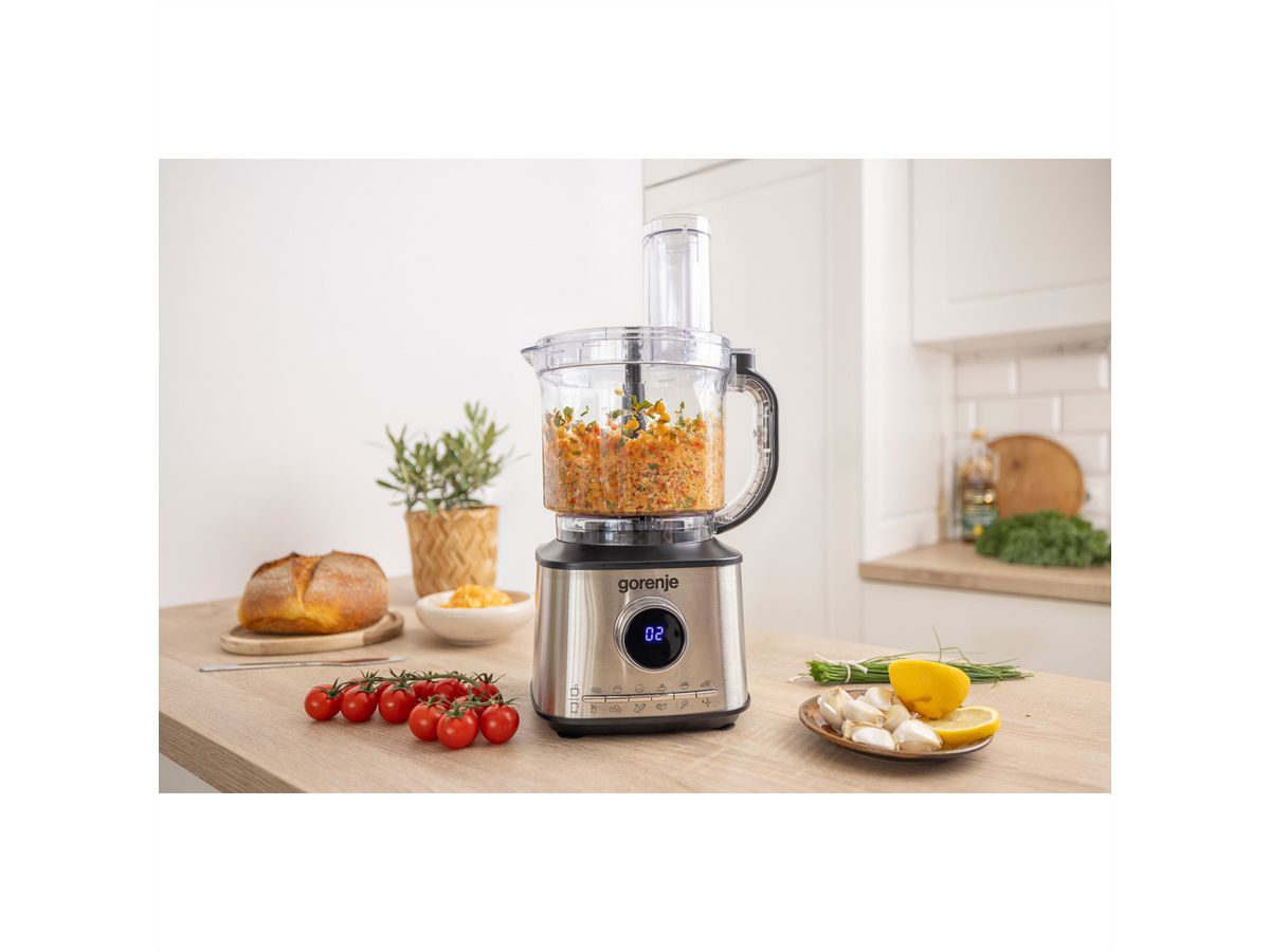 Robot de cuisine compact Gorenje SBR1500E Food Processor, 1500 W