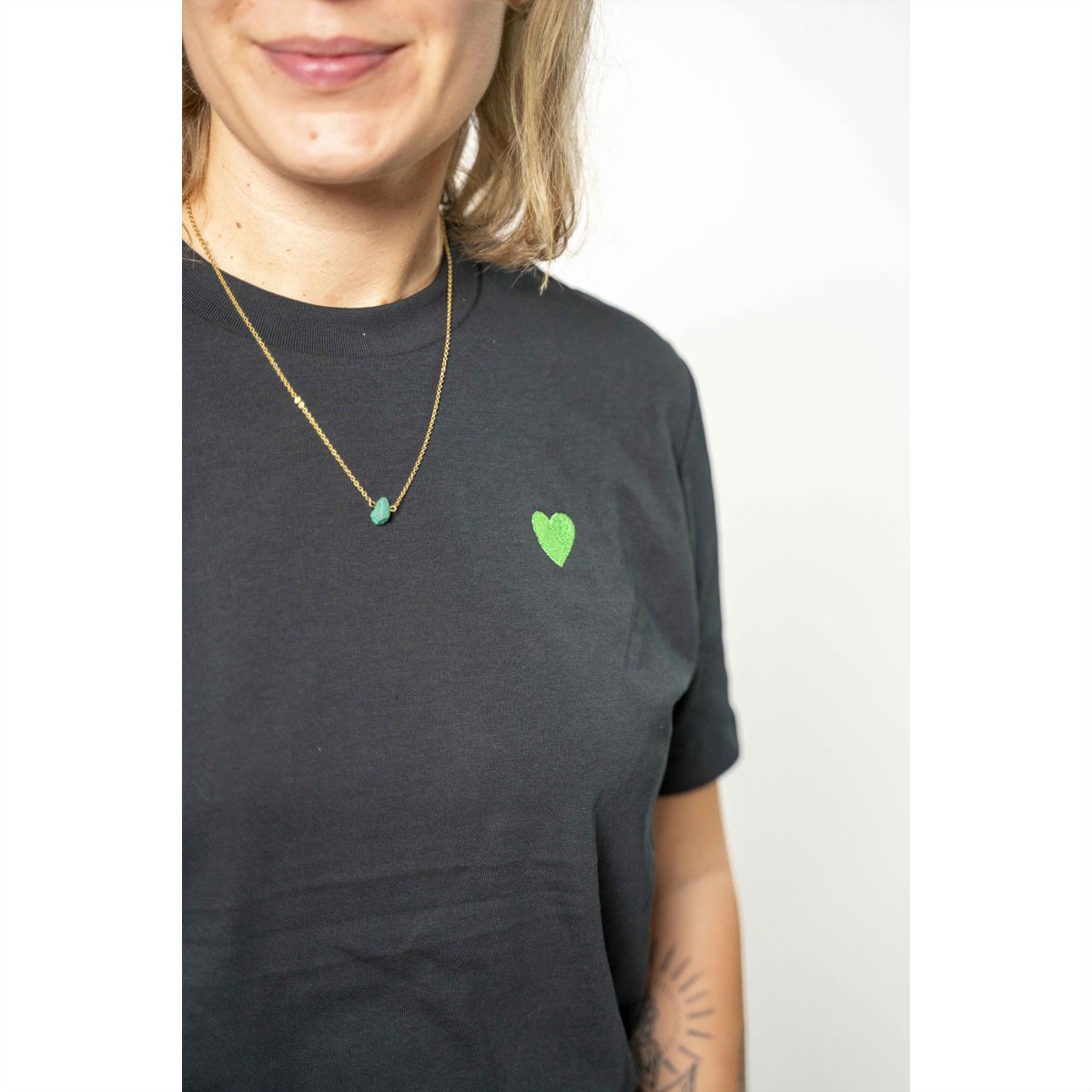 jan SEVEN dettwlyer Shirt Heart (Unisex), S