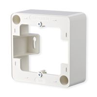 METZ CONNECT Cadre pour montage en saillie 85 x 85 mm, simple, blanc pur