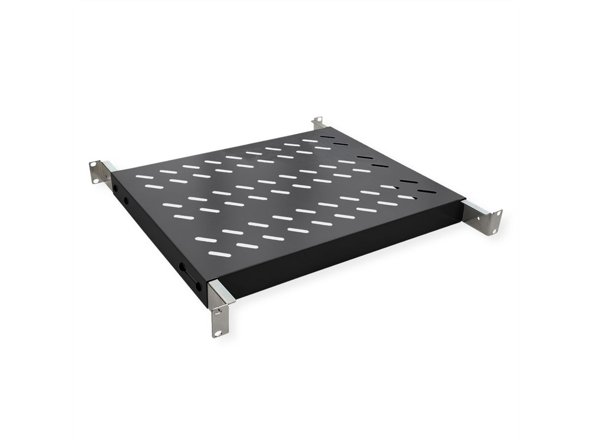 VALUE 19"-Fachboden 1HE tiefenvariabel, 440 x 700 mm, 50kg Traglast