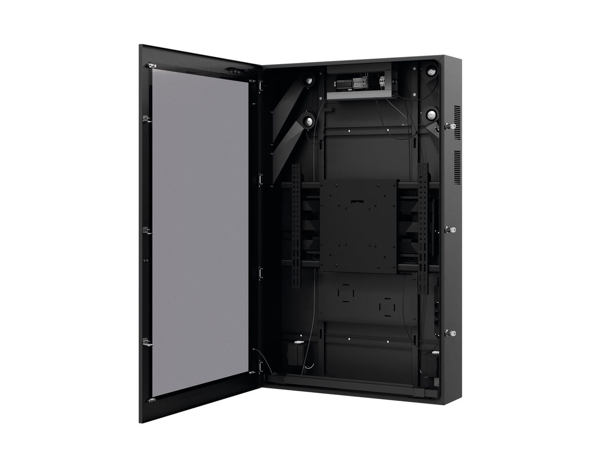 Hagor Outdoorgehäuse Portrait 65", schwarz