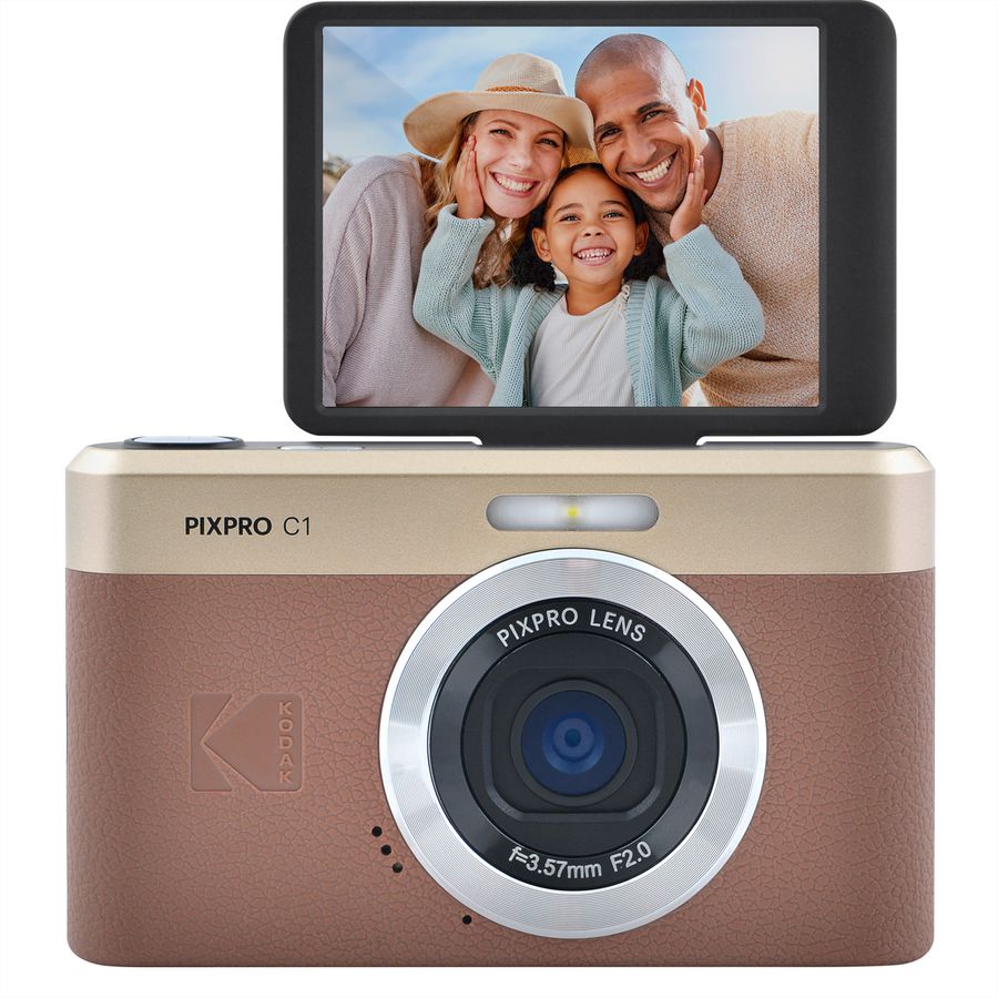 Appareil photo compact Kodak C1, marron