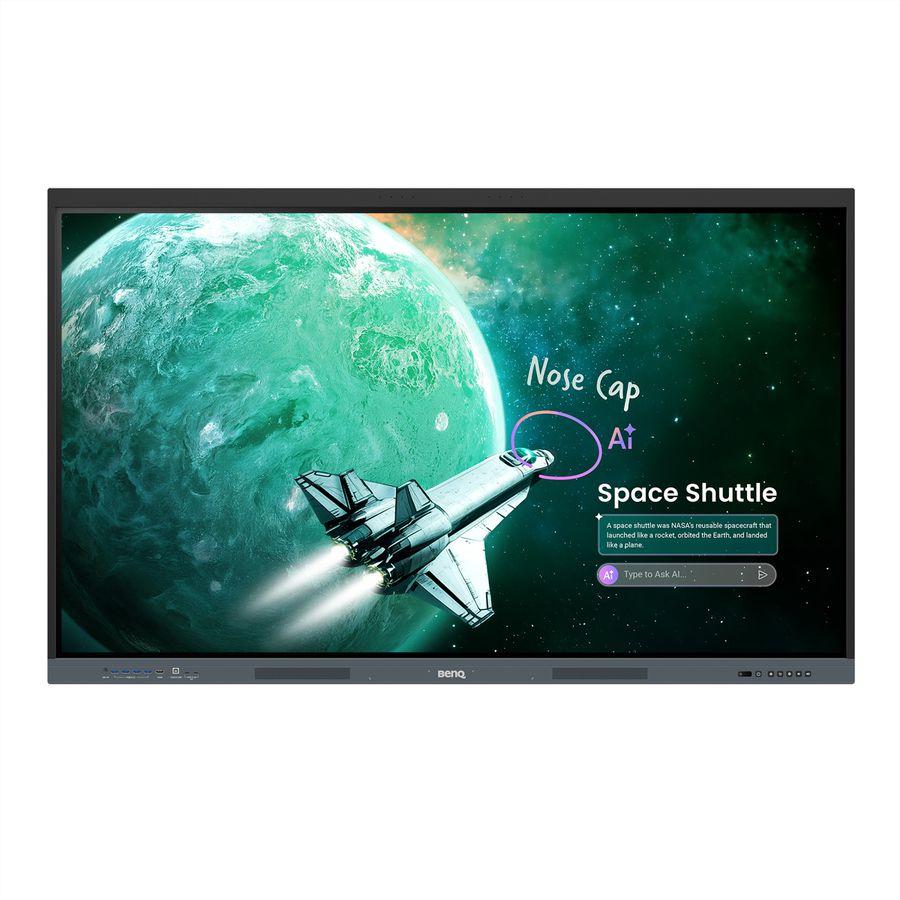 BenQ Interactive Display RE6505 65", 4K UHD, 500 Nits, 50-Punkt-Touch