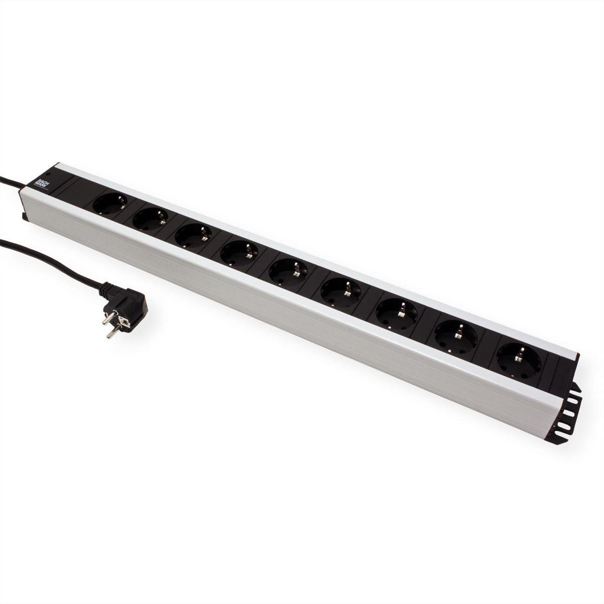 BACHMANN Multiprise 9x contact de protection, 2 m