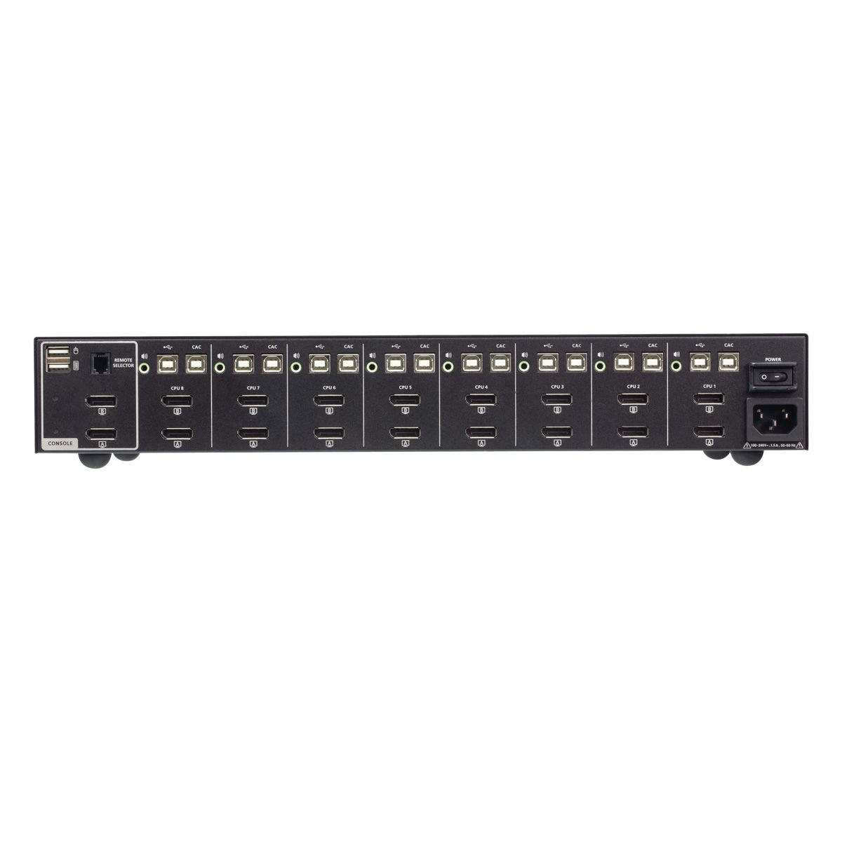 ATEN CS1148DP4 Commutateur KVM sécurisé à double écran DisplayPort 8 ports USB