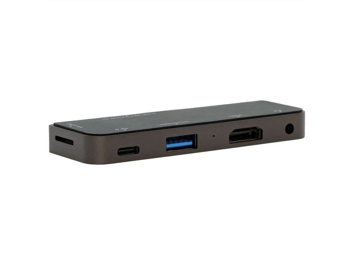 EXSYS EX-1222HM 5-in-1 USB-C Mini Dockingstation
