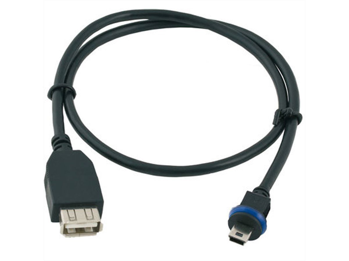 MOBOTIX Câble USB de 2m pour D1x/S1x/V1x/M73 (MX-CBL-MU-STR-AB-2)