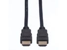 VALUE 8K HDMI Ultra HD Kabel mit Ethernet, ST/ST, schwarz, 5 m
