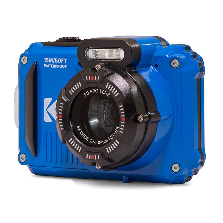 Kodak Unterwasserkamera WPZ2BL Bundle, inkl. 2nd Batterie + micro 16Go SD card