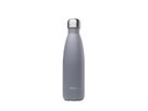 Qwetch Granite Isolierte Stahlflasche, 500ml, grau