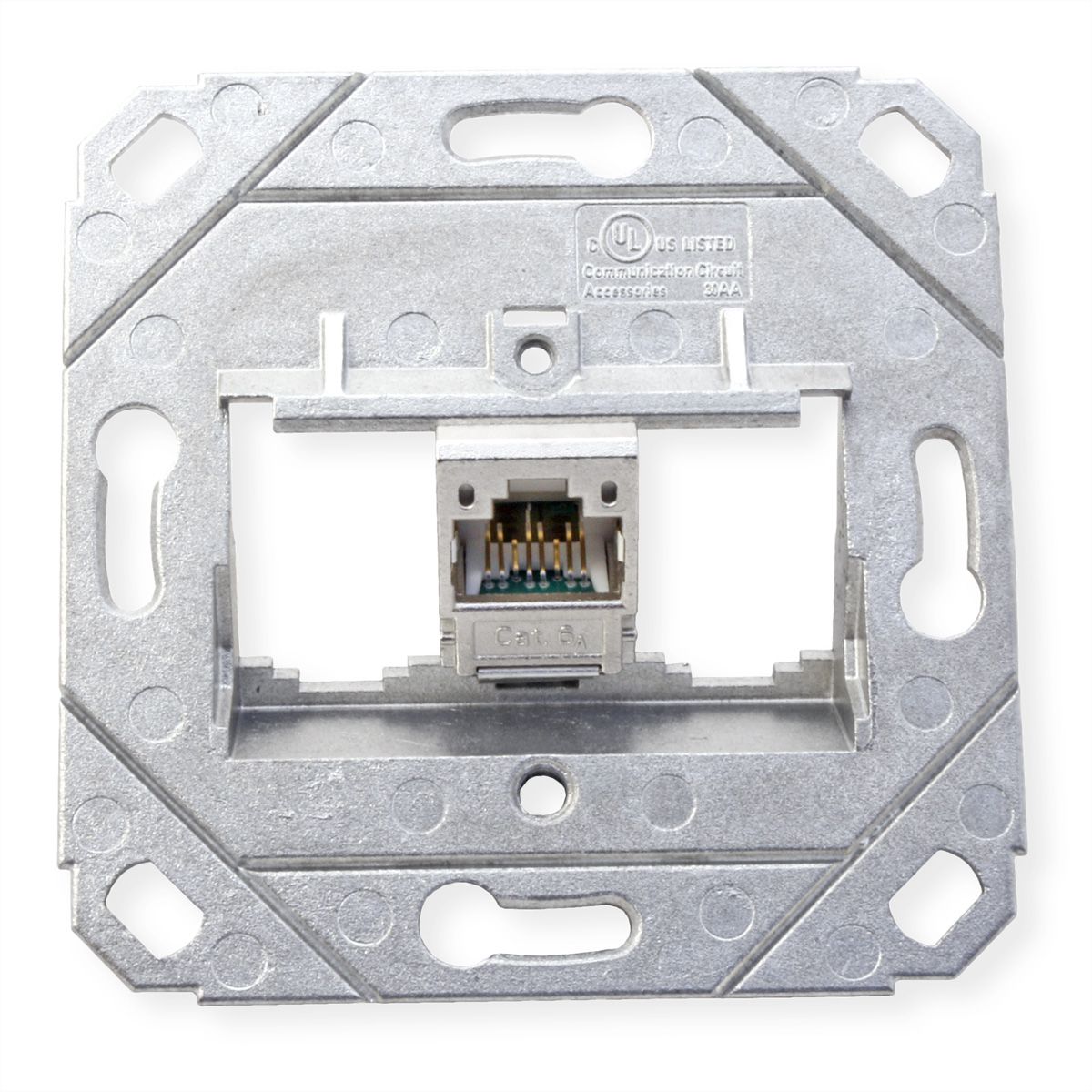 METZ CONNECT E-DAT modul 1 Port AP Cat.6A, reinweiß