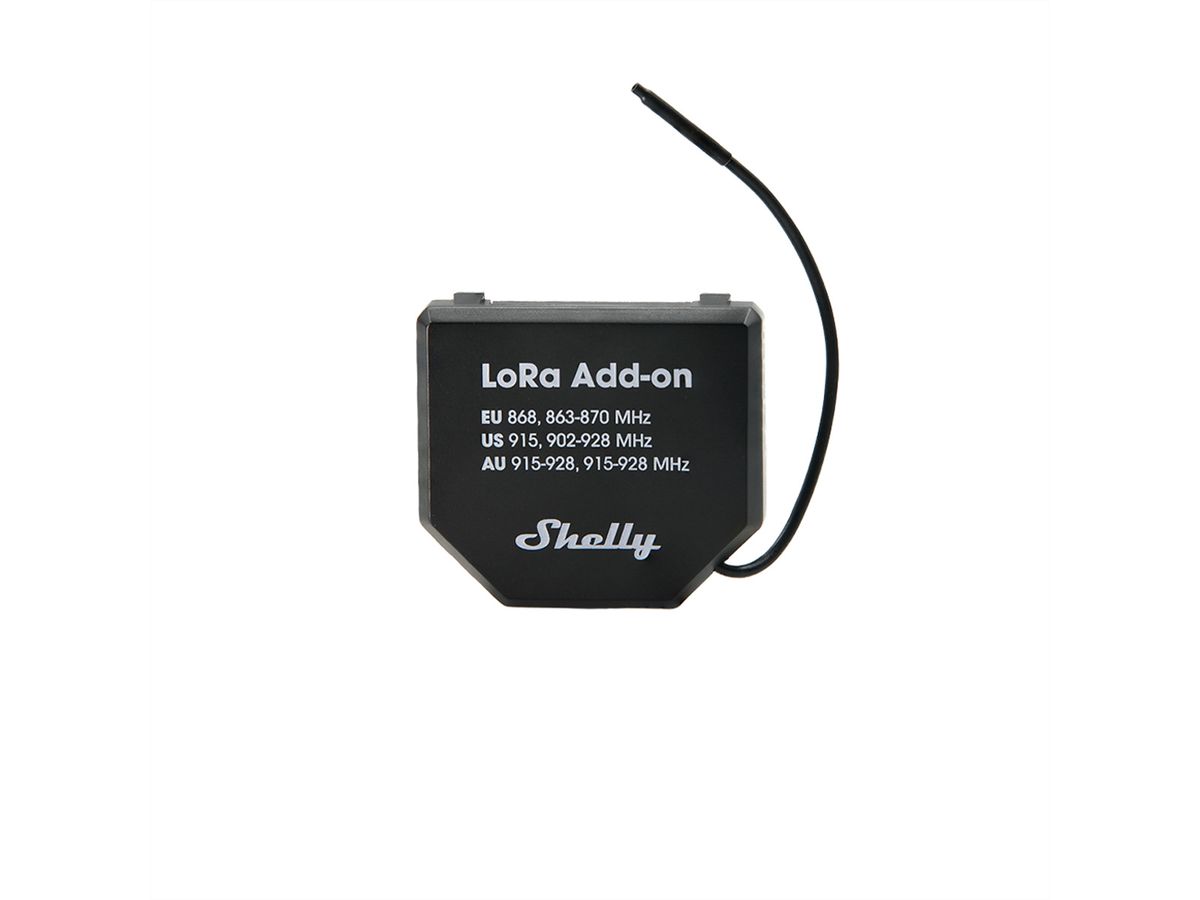 Shelly Acteur de switch LoRa Add-on