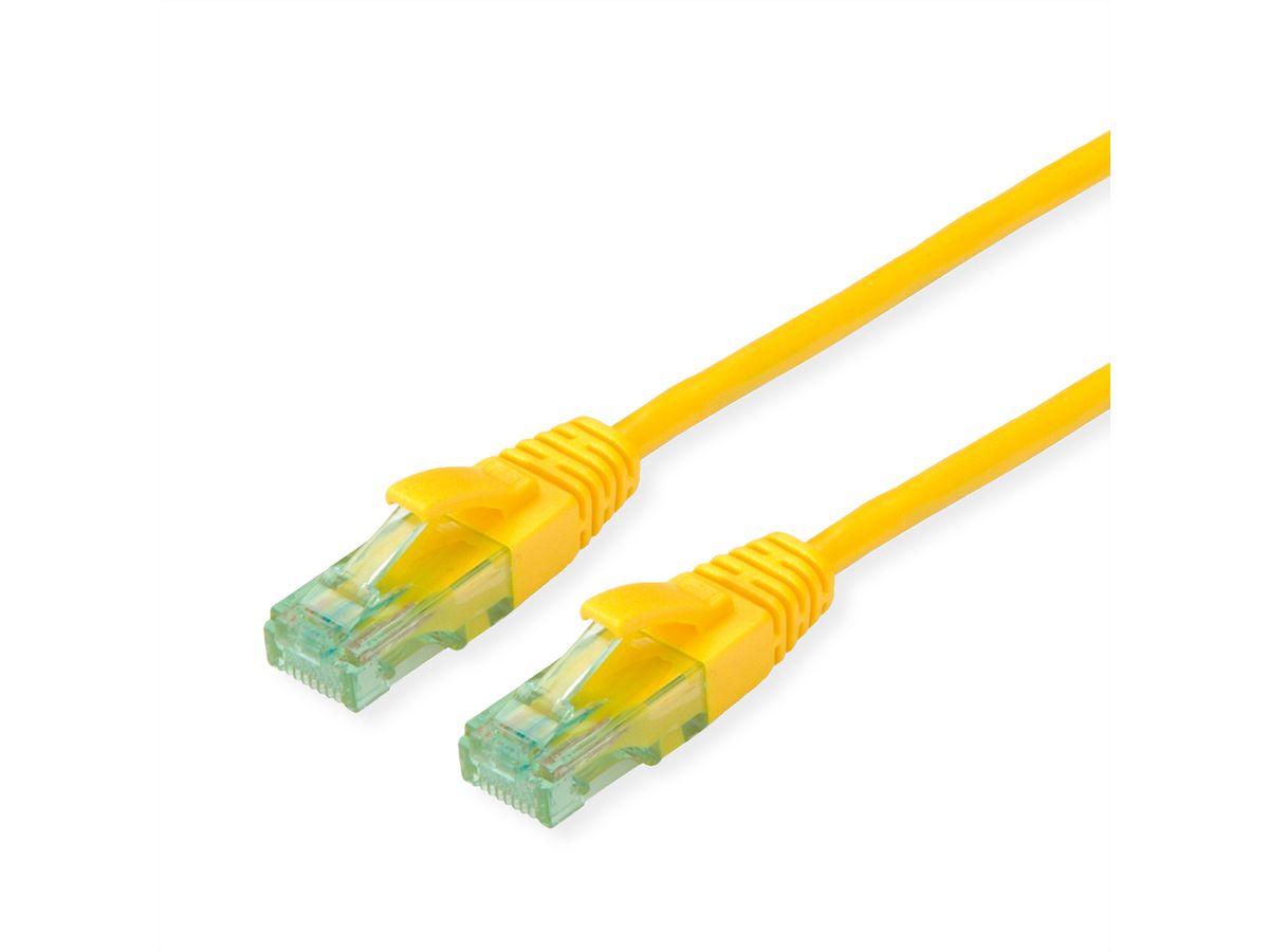 ROLINE RM Patchkabel Cat.6A UTP, gelb, 20 m