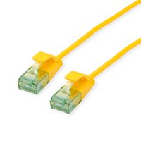 ROLINE RM Cordon Data Center UTP Cat.6A (Classe EA), slim, jaune, 5 m