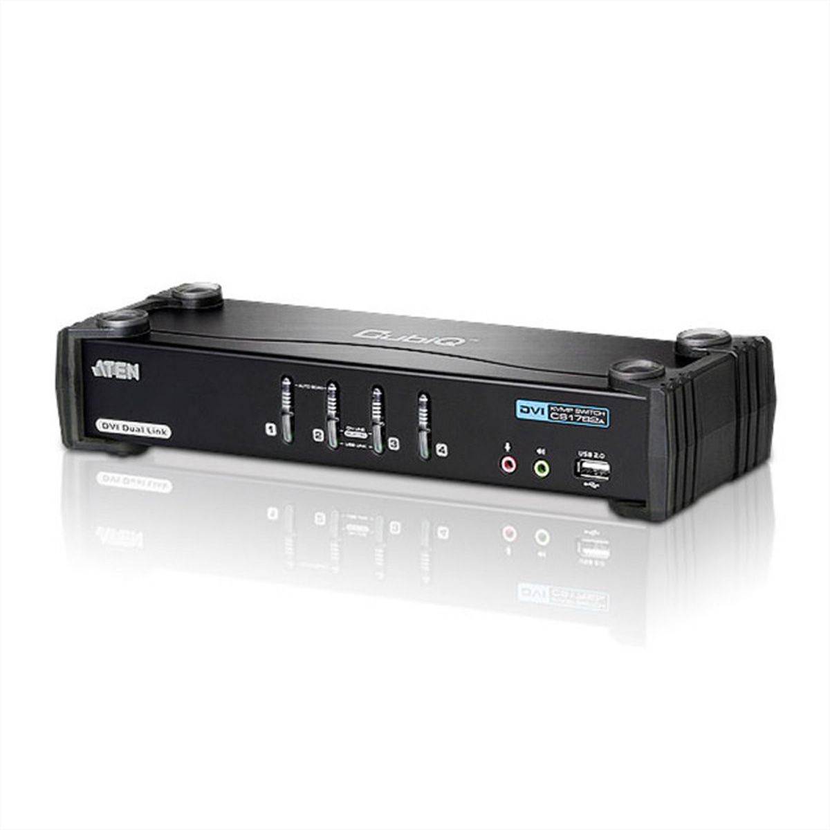 ATEN CS1784A Switch KVM Dual-Link DVI, USB, Audio, 4 ports