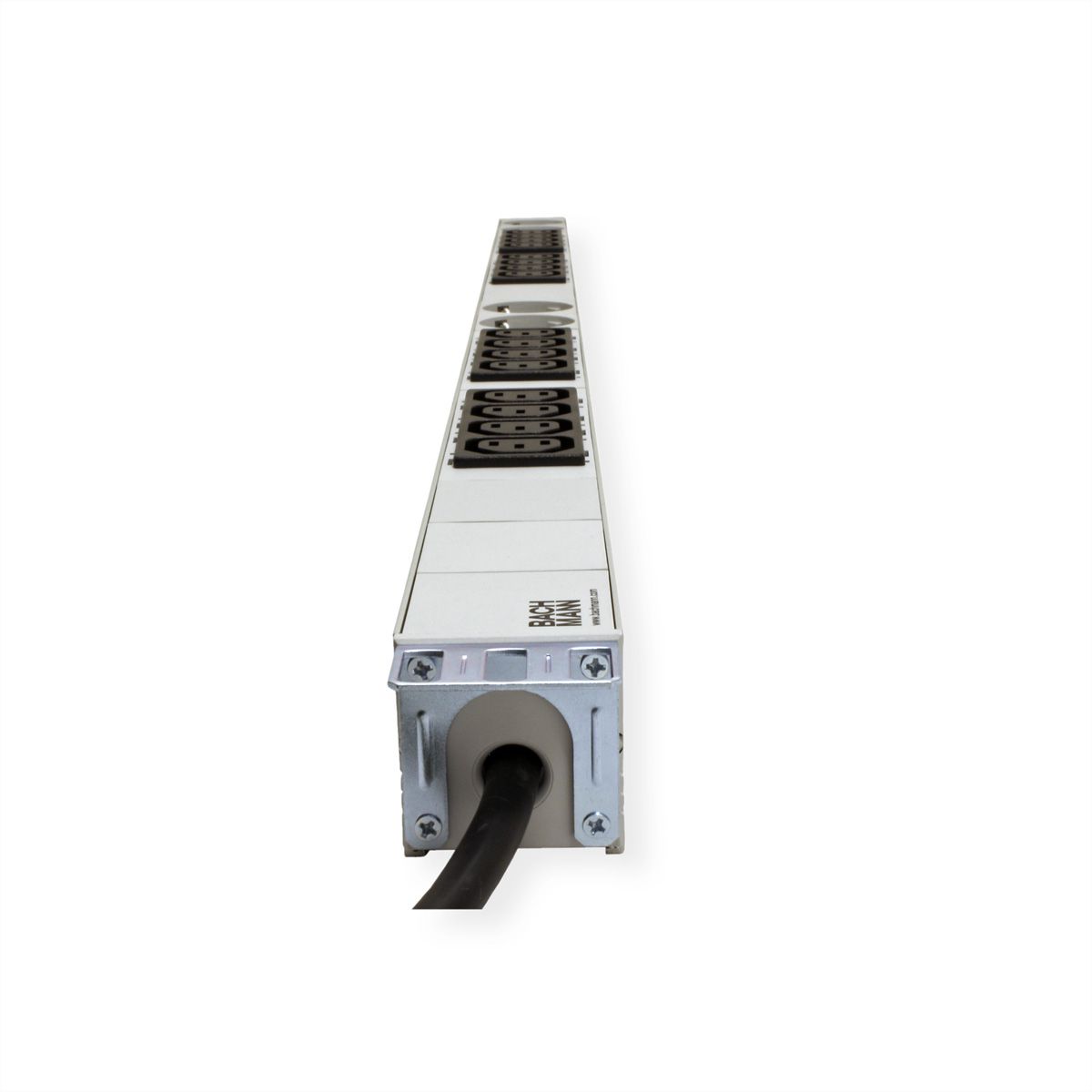 BACHMANN IT PDU ALU 1UH 16x C13 4x contact de protection CEE 16A bleu