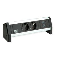 BACHMANN DESK 2x contact de protection 1xUSB A&C