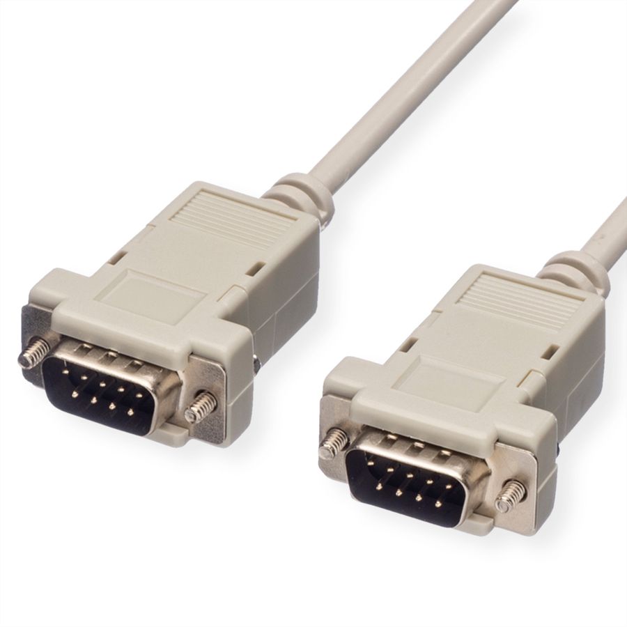 VALUE RS232-Kabel 9pol ST-ST, 1,8 m