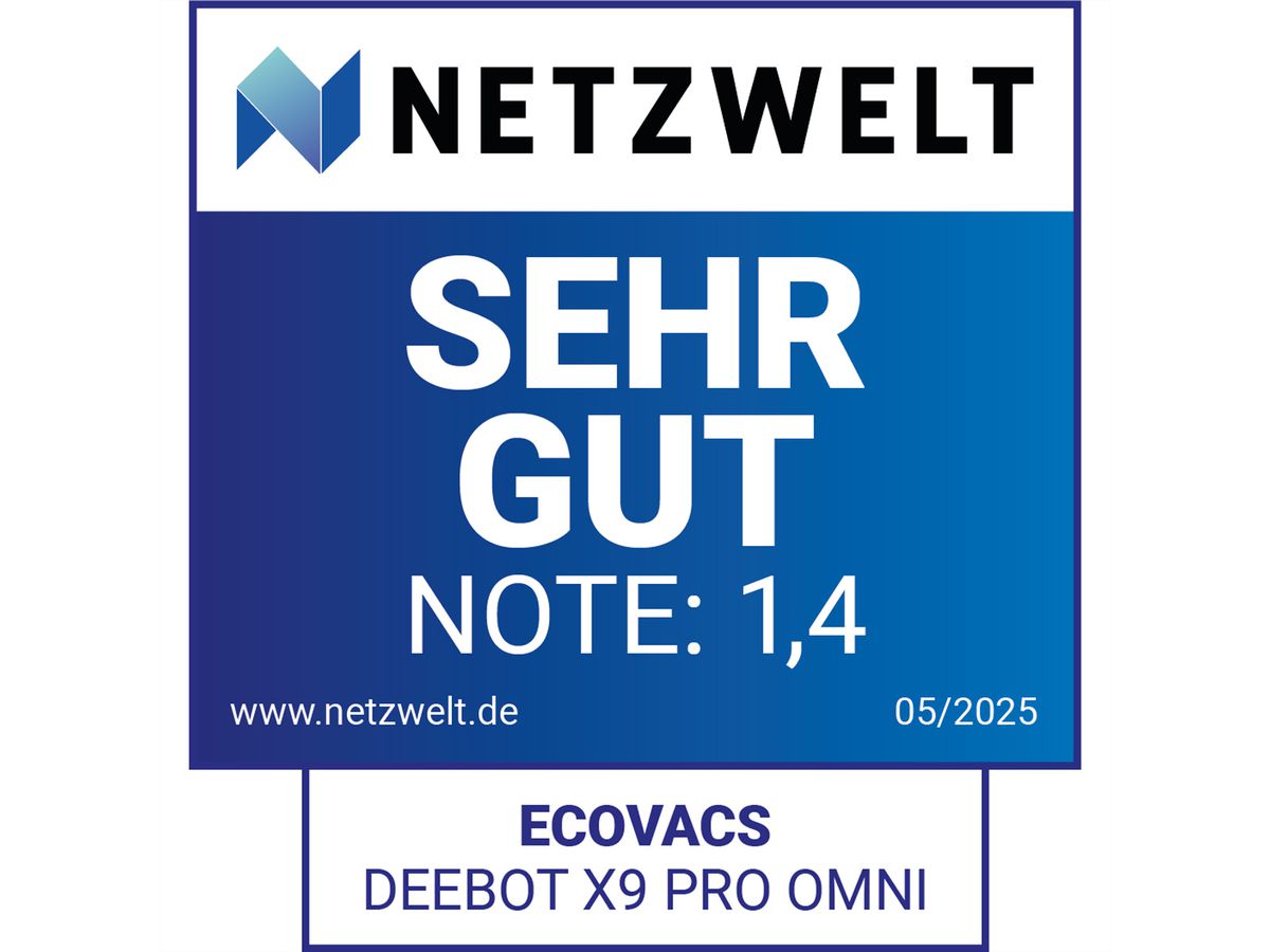 Ecovacs Saugroboter DEEBOT X9 PRO OMNI, schwarz