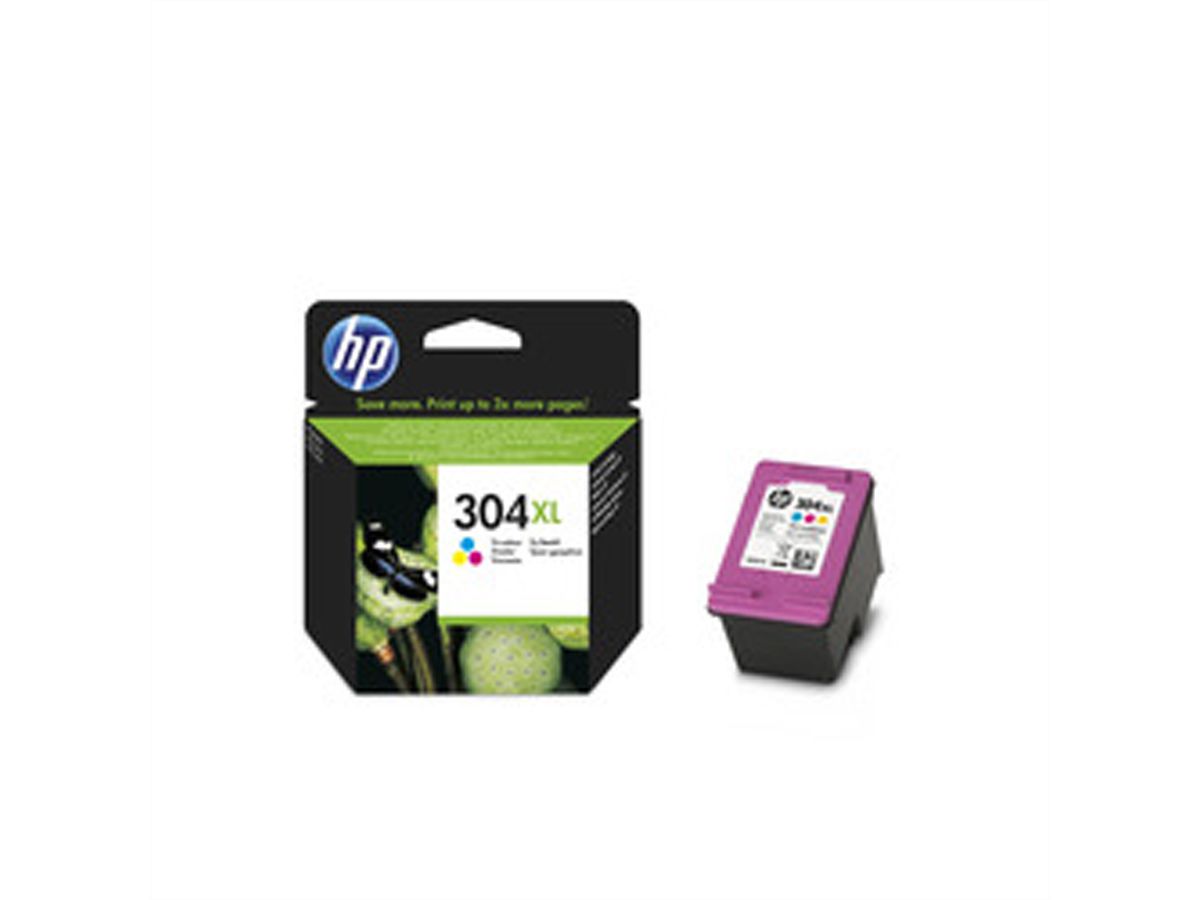 HP 304XL N9K07AE Cartouche couleur, pour DeskJet 3720