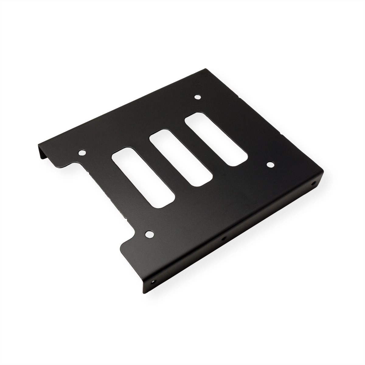 ROLINE Adaptateur de montage HDD/SSD 3.5" pour 1x HDD/SSD 2.5", métal, noir, noir